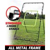 7x4FT Volleyball Rebounder Net Set with Training Accessories, Portable Bounce