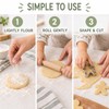 Mini Rolling Pin 4pcs 5.5-inch, Mini Wooden Rolling Pins, Family