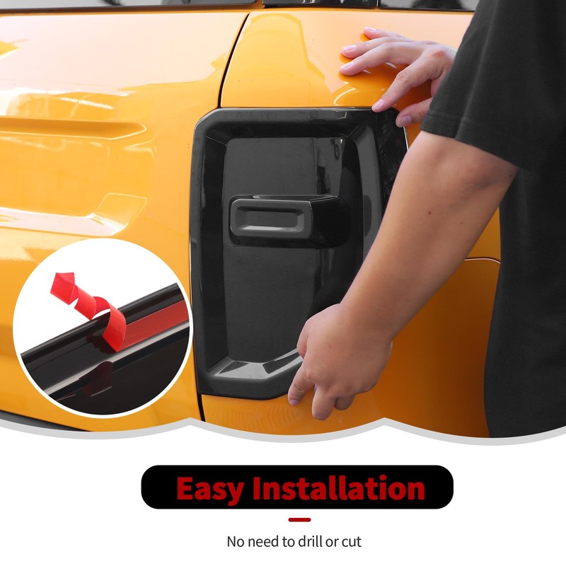 RT-TCZ Tail Light Lamp Cover Trim Decoration Accessories for Ford