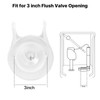 3-Inch Toilet Flappers Replacement Kit for Gerber 99-827, 3 Inch