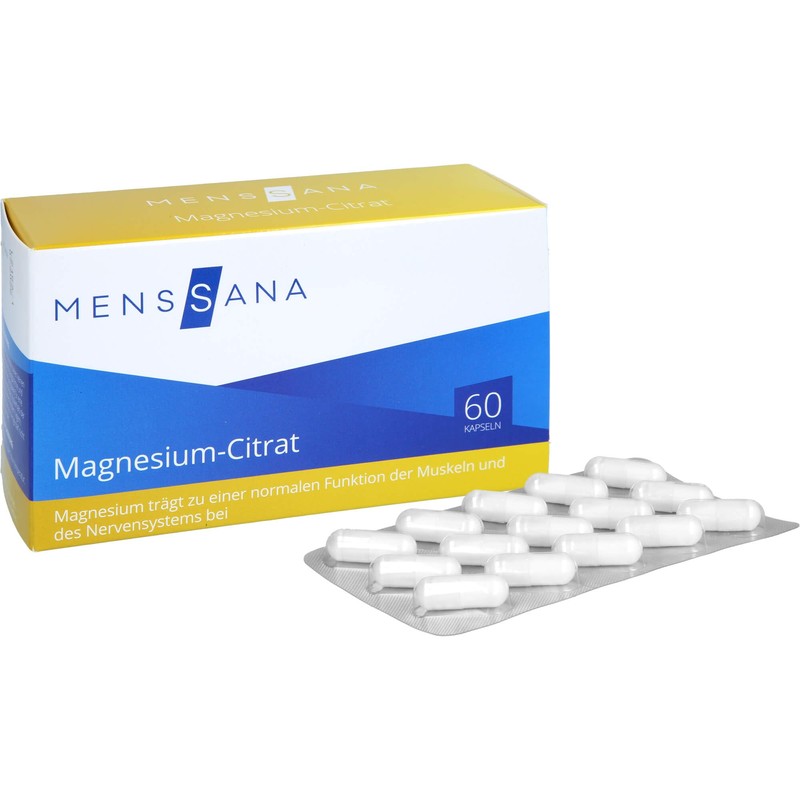 MensSana Magnesium Citrate, Pack of 60