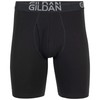 Gildan Men's Cotton Stretch Boxer Brief, Multipack, Black Soot (4-Pack,