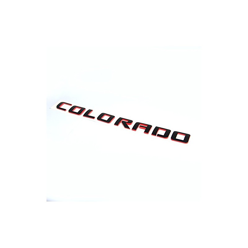 Yoaoo 1x OEM Colorado Red Line Nameplate Emblem Badge 3D