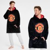 Manchester United F.C. Oversized Hoodie Blanket For Men, Man U