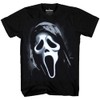Changes Scream Ghost Face Angled Mask T-Shirt (X-Large) Black