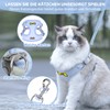 Cat Lead Set for Cats, Polyester Adjustable Cat Harness with