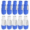 caapmony 10pcs/lot Nac3Fca Speakon Plug 3 Pin Powercon Plug 20A