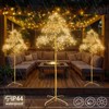 XTHlamp LED Tree Floor Lamp, 5.7 Ft Tall, Remote Control,
