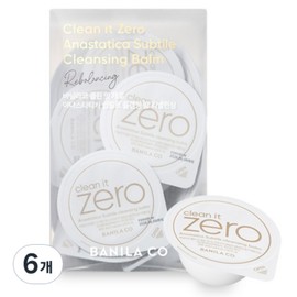 Banilaco Clean It Zero Anastatica Shiptille Cleansing Balm Travel Kit 16p, 48ml, 6 pcs / 바닐라코 클린 잇 제로 아나스타티카 쉽틸르 클렌징밤 트래블키트 16p, 48ml, 6개