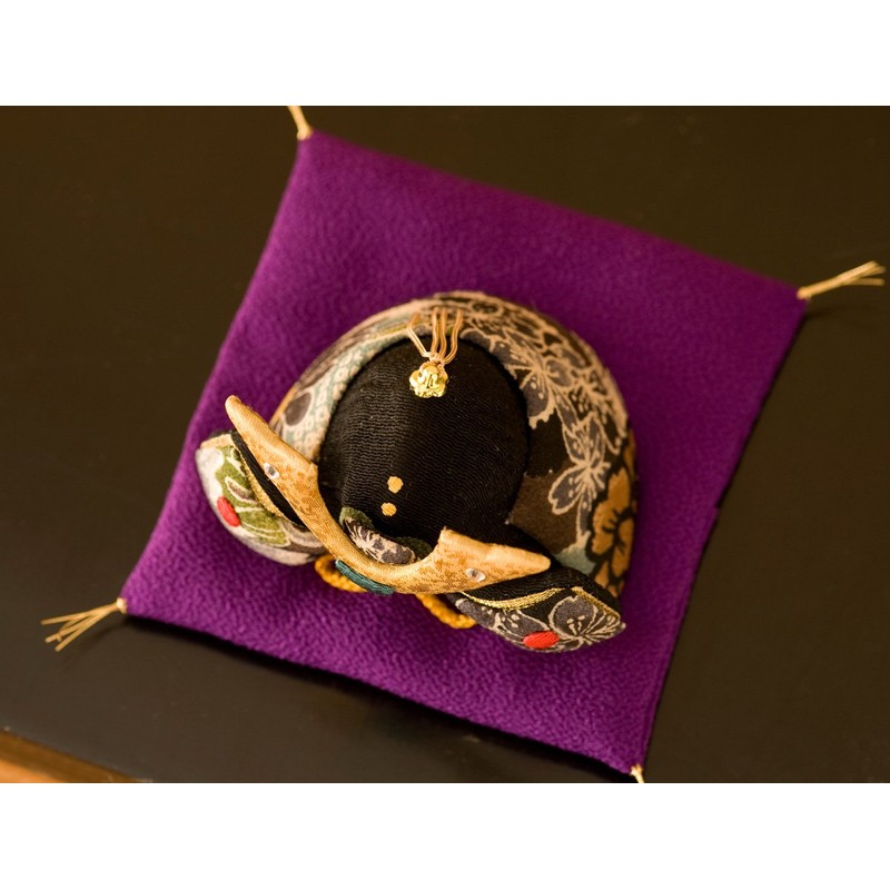 Japanese Pattern Crepe Helmet