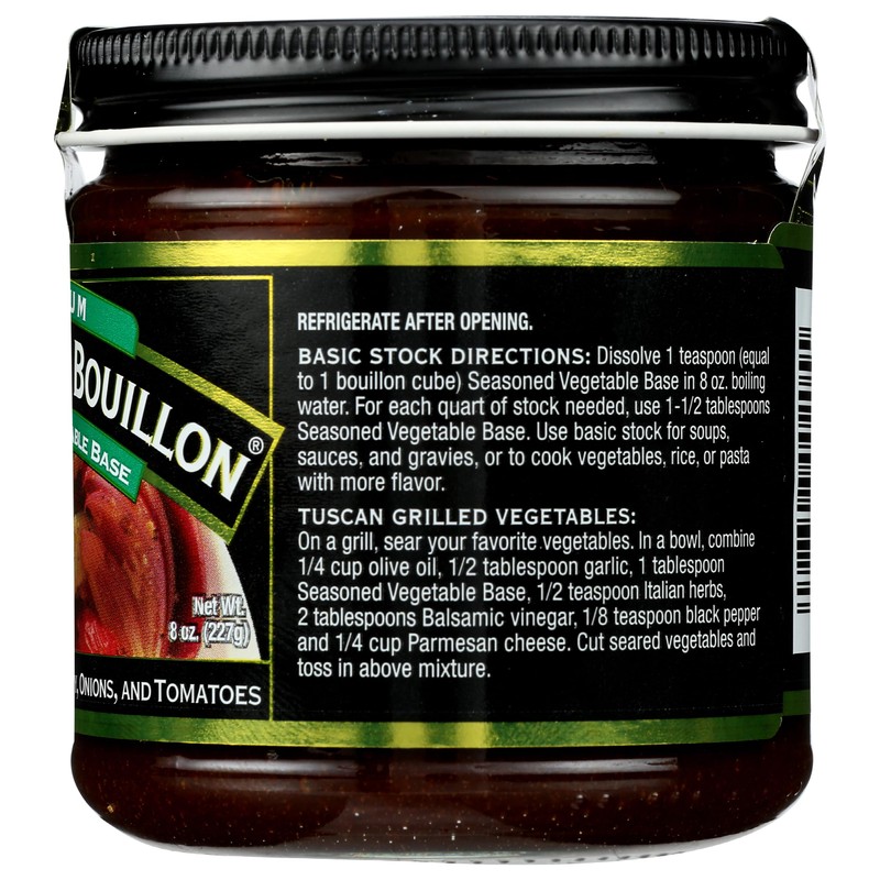 Better Than Bouillon Seasoned Vegetable Base, 8 Ounces (Pack Of