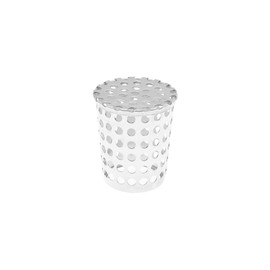 PVC Termination Cap Mesh Screen Vent Cover,ULIFESTAR Round Furnace PVC Pipe 304 Stainless Steel Roof Vent Cap,1PCS Conical Exhaust Pipe Cover End for Air,Intake,Exhaust (51*39*60mm/2*1.53*2.36")