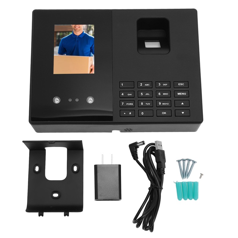 2.8 Inch Attendance Machine 3 in 1 Fingerprint Palm Vein