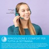JLab Go Work Pop Cuffie Bluetooth con Microfono senza Filo