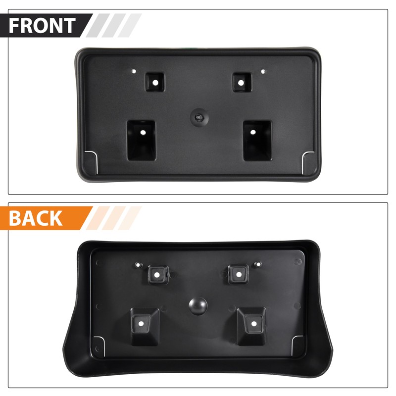 KEWISAUTO Front License Plate Frame Mount Bracket Holder for Dodge