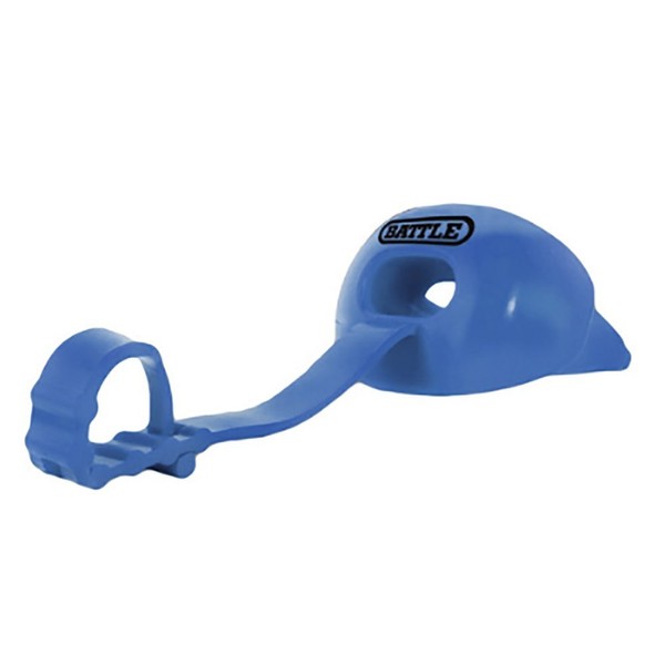 Battle Oxygen Lip Protector Mouthguard with Connected Strap â Football