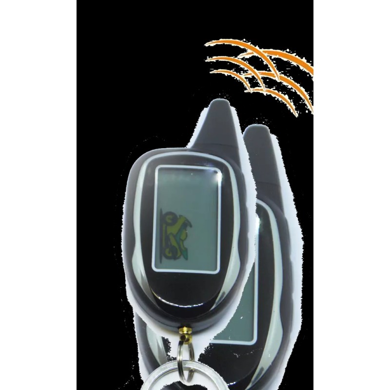 Sykik SRT208 Anti-theft Motorcycle Alarm System Key Fob Remote Start