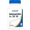 Nutricost Astaxanthin 4mg, Gluten Free and Non-GMO, 120 Softgels (4