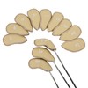 Golf Iron Head Cover Set of 12 Pieces, Thick Synthetic
