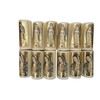 Velas Devocionales Religiosas, Diseño Virgen de Guadalupe, 8 x 3,5