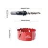 Hole Saw Drill Bit LAIWEI HSS Hole Cutter with Arbor