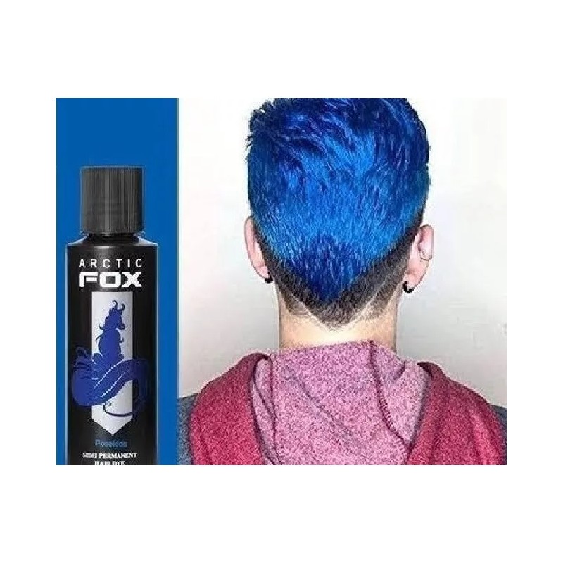 Arctic Fox Tinte Arctic Fox Poseidón Azúl 118ml. Fantasía Vegano