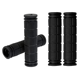 FUNNTY Bike Handle Grips, Kids Non-Slip-Rubber Bicycle Handlebar Grips, Specialized Replacement Bike Grips, for Beach Cruiser Razor Scooter Foldable Mountain Bicycle Tricycle BMX MTB