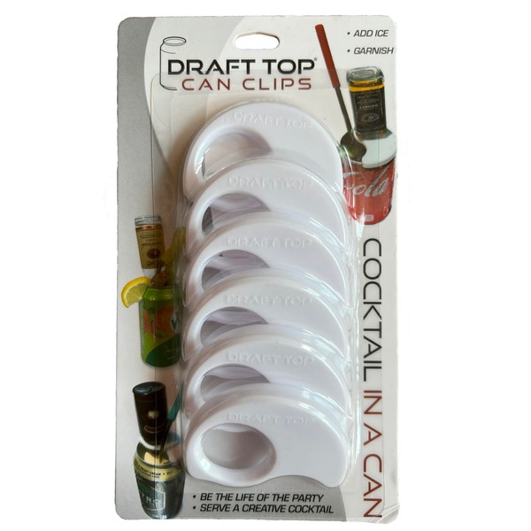 Draft Top Topless Can Clips - Portable Mini Liquor Bottle