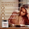 EILIN YHT Organic Mushroom Coffee Powder with 10 Active Extracts