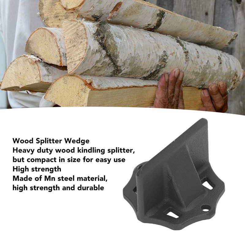 Wood Splitter Wedge Heavy Duty Firewood Kindling Splitter Small Manual
