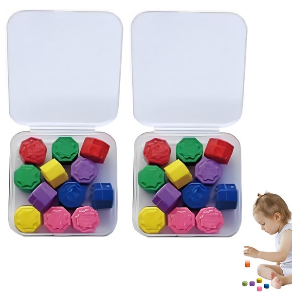 AMBEERT 24 pcs Jacks Game, Gonggi Game, Gonggi Korean Game,