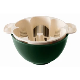 Gin-Shari Meijin Rice Washer for Delicious Rice, Keeps Your Hands Dry (For 1 to 5 Servings [Go] of Rice)