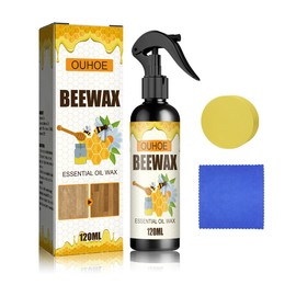 Beeswax Wood Polish - Furniture Polish - Wood Cleaner - Wood Floor Polish - Applicable To Living Room, Kitchen and Wooden Furniture Floors. (1Pcs)