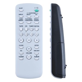 GOUYESHO Replacement Remote Control for Sony Audio System RM‑SC3 RM‑SC30 RM‑SC50 RM‑SC55 MHC‑RG29 MHC‑RG490S CMT‑EH10 CMT‑U1 CMT‑CPZ1 MHC‑RG222 MHC‑RG2