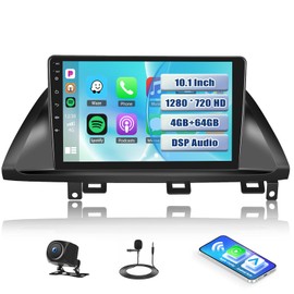 【DSP & 32-EQ】 4G+64G for Honda Odyssey 2005-2010 Android Car Radio with Wireless CarPlay Android Auto GPS Navigation,10.1" HD 1280 * 720 Touchscreen Unit BT 5.0 FM/RDS Mirror Link WiFi Backup Cam Mic