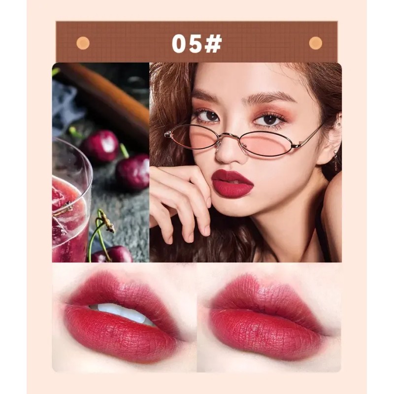 Pset De 16 Piezas De Pintalabios, Mini Lápiz Labial Rojo,