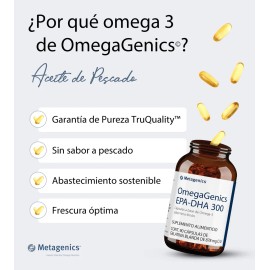 Omegagenics Epa-dha 300 Fuente Pura Omega 3 90 Cápsulas