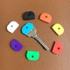 32Pcs Rubber Keycaps Silicone Key Identifier Caps Coloured Key Covers,Half