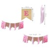 ONE High Chair Banner Baby Girl Pink First One 1st
