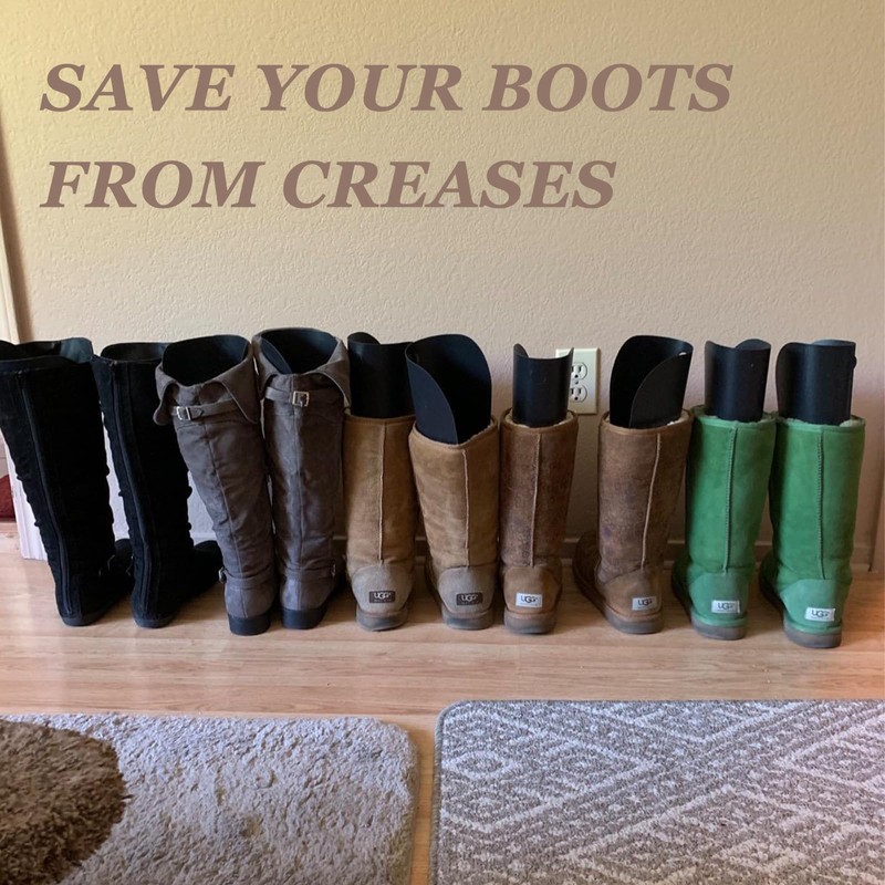 Pack of 6 Boot Shaper Shape Inserts Half Height Boots