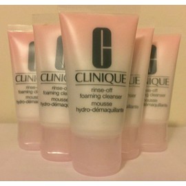 Clinique Lot 5 Clinique Rinse Off Foaming Cleanser: 1 oz/30ml EA * 5= 5oz/150ml