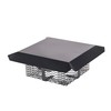 Shelter SCADJ-S Adjustable Clamp On Black Galvanized Steel Single Flue