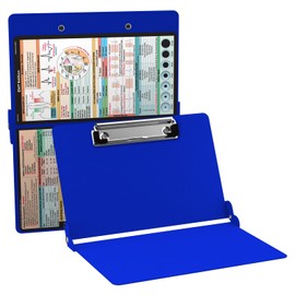 Whitecoat Clipboard® - EMT Edition (Blue, Bifold)
