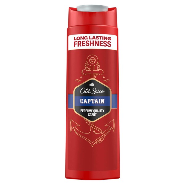 Old Spice Captain Erkekler İçin Duş Jeli ve Şampuan 400