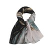 ZGMYC Women's Watercolor Marble Print Hijab Scarf Soft Modal Cotton