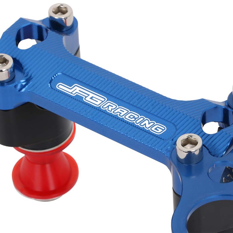 USTPO Motorcycle Handlebar Risers 1 1/8" Handlebar Mount Clamp for