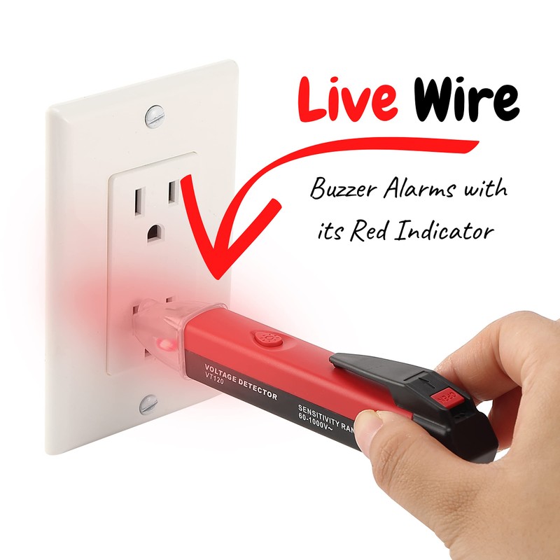 Mr. Pen Voltage Tester, Non Contact AC Voltage Detector, Electric