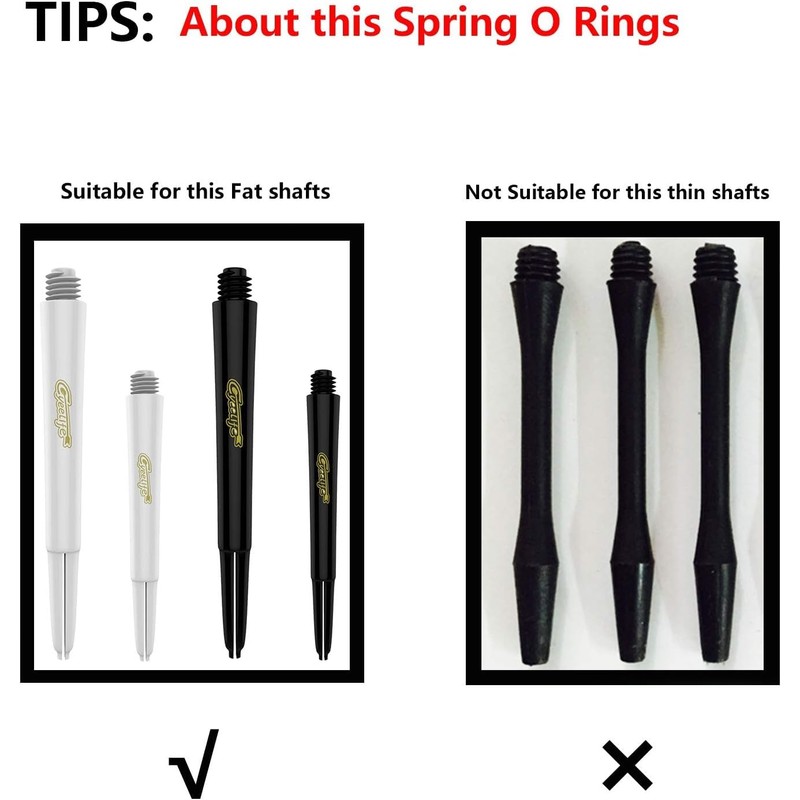 CyeeLife-Dart Flights Punch+100Spring Rings-Dart Accessories puncher kit for Plastic shafts