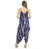Riviera Sun 21635-NW-L Jumpsuit/Jumpsuits for Women Navy/White