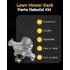 OCPTY Lawn Mower Deck Rebuild Kit, Mower Blade Rebuild Kit